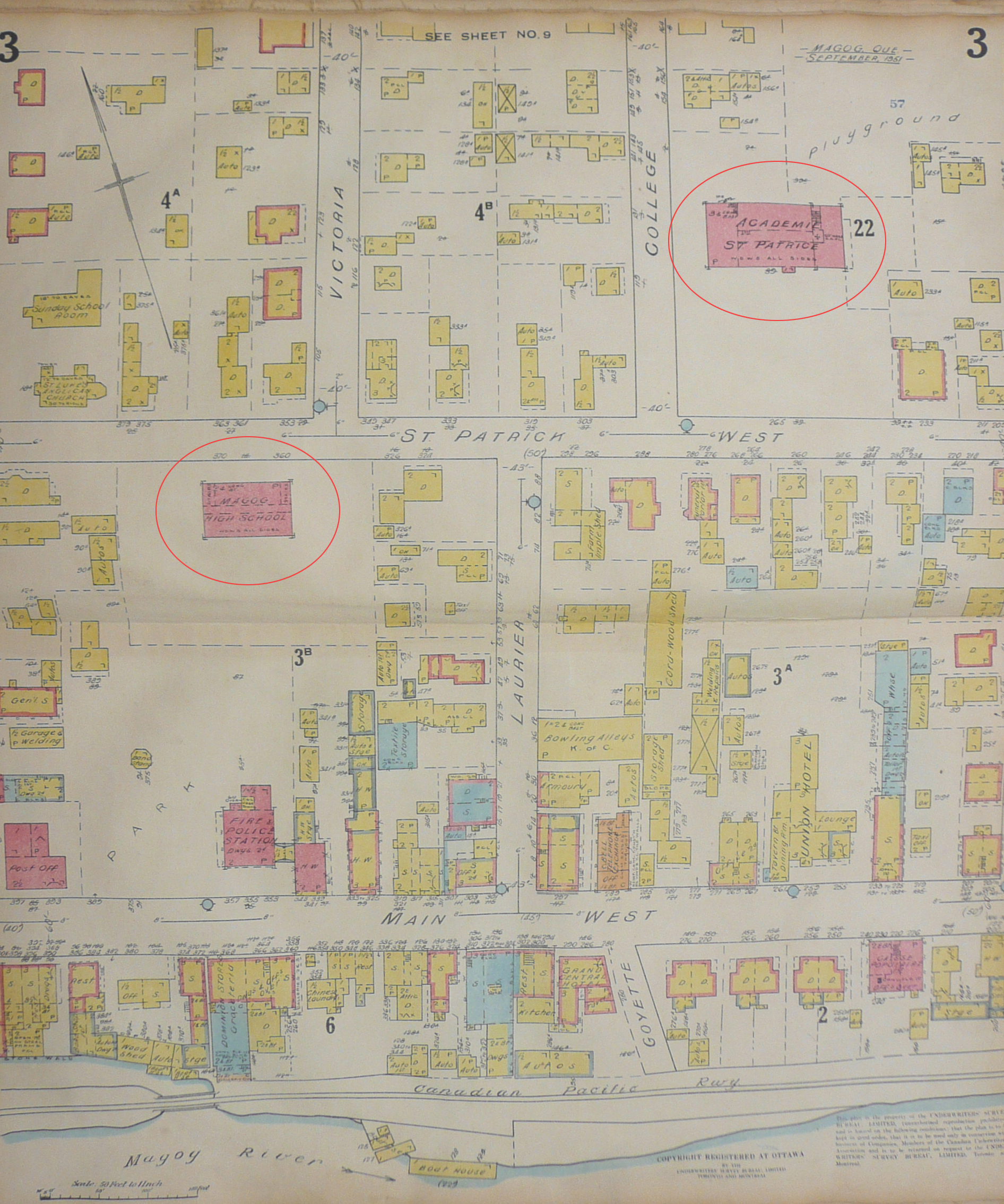 Plan d'assurance 1951 page 3