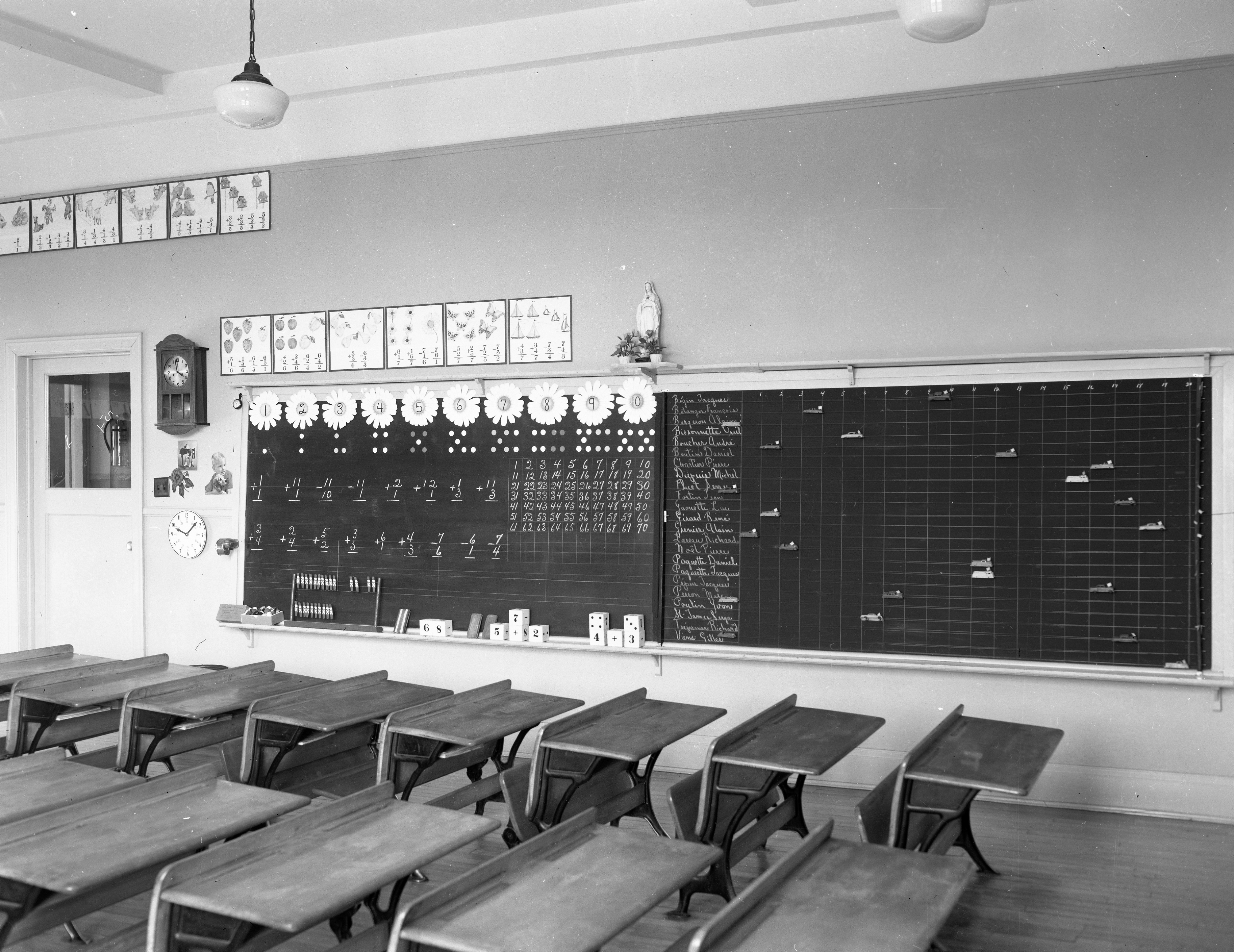 Salle de classe Collège Ste-Marguerite