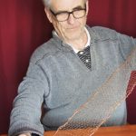 Rodrigue Labrecque, pêcheur et mailleur de filets