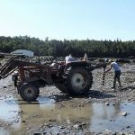 Des trous pour accueillir de nouveaux poteaux