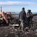 Remisage des pêches de la pointe de Rivière-Ouelle