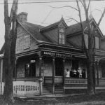 Succursale de la banque provinciale du Canada, Sainte-Rose, vers 1900