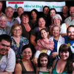 La famille Andrews lors de la réunion de la famille Mika’el Elia