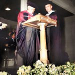 L.P. Guichon recevant un Doctorat honorifique à la University of British Columbia