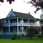 La maison de la famille Guichon à Port Guichon