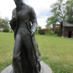 Statue du père Charles Pandosy