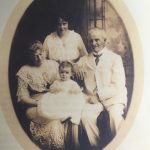 Henry Newell Bate et quelques membres de sa famille