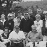 Participants au tournoi de golf de la réunion du 100e anniversaire
