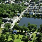 Le site des Moulins à l’automne 1976