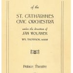 Le premier programme de concert