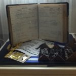 Registre de chez Hoffman’s exposé au Musée