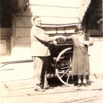 Alfred Lévesque et son épouse Albertine Collin dans les années 1925-1930.