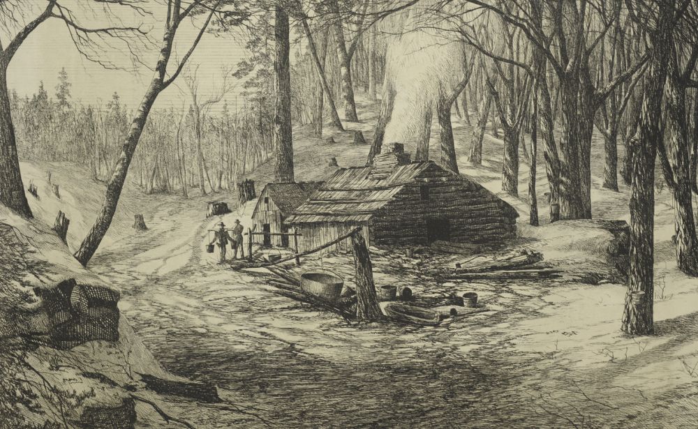 Gravure en noir et blanc (L'Opinion publique, 16 mai 1872) : 