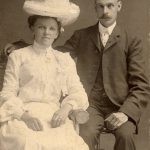 Philip Jackman fils et son épouse, Anna Caroline Jackman (née Wadel), vers 1903