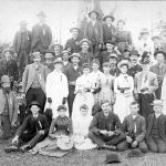 Un pique-nique réunissant des résidents de la région de la route Jackman et d’Aldergrove, vers 1890