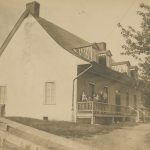 La maison de la ferme des Coteaux vers 1900