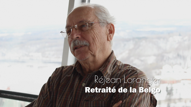 Réjean Loranger, retraité de la Belgo