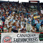 Ouvriers agricoles, rallye Empire Stadium