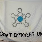 Drapeau BCGEU en 2018