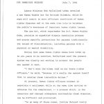 Communiqué de presse provincial du 7 juillet 1983