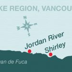Carte de la région de Sooke