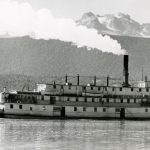 Le SS Minto près d’Arrowhead vers 1950