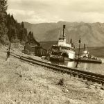 SS Minto et SS Beaton à Arrowhead vers 1945