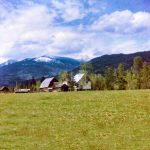 Ferme de la famille Catherwood vers 1960