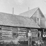 Ferme des frères Hall vers 1895