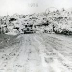 Avalanche de neige à Greenslide, 1936
