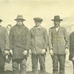 Construction d’une grange à la ferme Shura, 1922