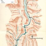 Carte du réservoir proposé pour les lacs Arrow