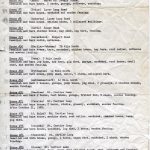 Contrat de BC Hydro pour le défrichement de Revelstoke – liste des maisons éliminées, 1965