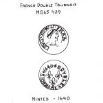 Pièce de monnaie française, Double Tournois
