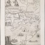 Carte de l’Amérique du Nord, XVIIe siècle