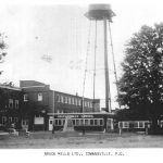 L’usine Bruck Mills dans les années 1940s