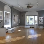 Salle d’exposition au Musée Bruck