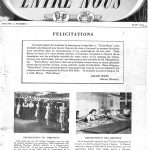 Premier numéro de la revue Entre-Nous