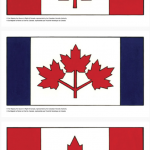 Trois propositions pour le drapeau canadien