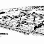 Vue aérienne de l’usine Bruck