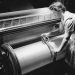 Mesurer l’ensouple, un travail de précision