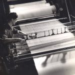 Préparation du métier à tisser