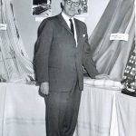 Gerald Bruck fait la promotion des tissus Bruck