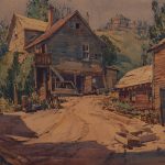 Old Edmonton, German Houses, vers 1930