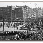 Célébrations sur la rue King, à Saint John, au Nouveau-Brunswick