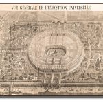 Dessin d’artiste du site de l’exposition