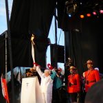 Elsie Yanik à la cérémonie de la flamme olympique de 2019