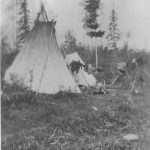Tipis au lac Willow
