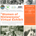 Affiche pour l’exposition virtuelle Femmes de Nistawoyou