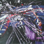 Peinture de l’artiste visuel et acteur cri Saulteaux Mike Holden